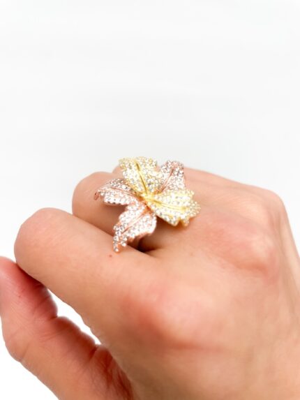 Anillo flor