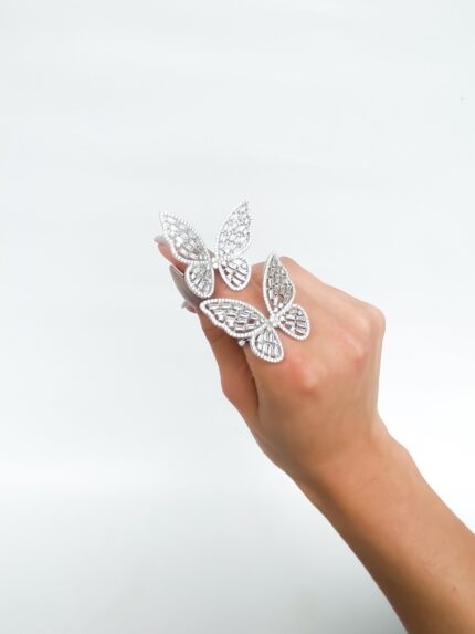 ANILLO MARIPOSA PLATA DE LEY 925